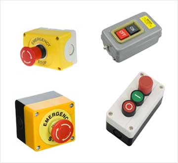 On/off Push button and Emergency Switches